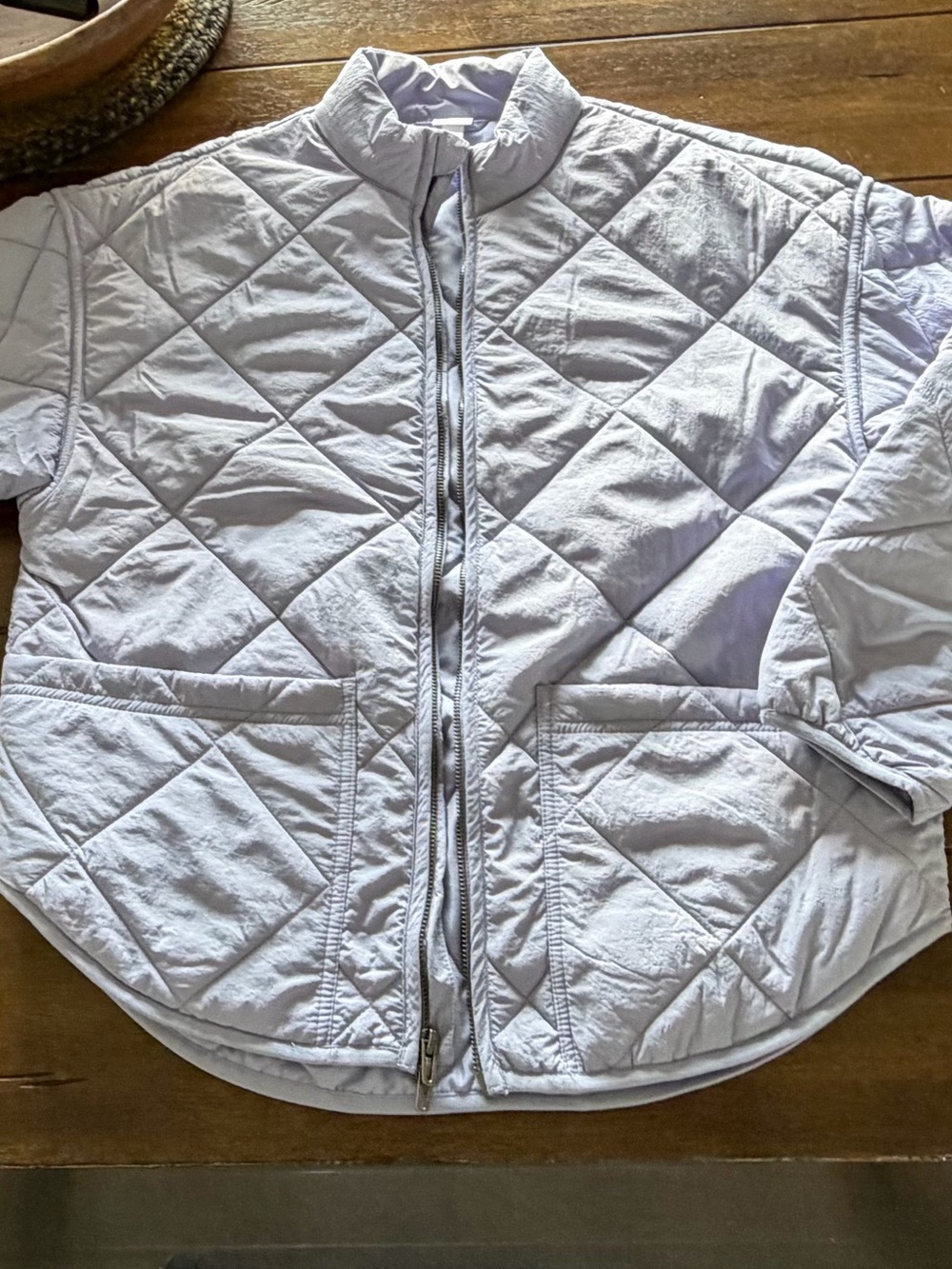 all in motion Light Lavender Quilted Jacket
